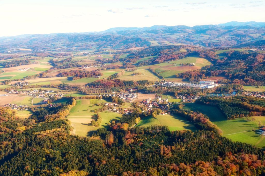 farbenprächtige Landschaft
