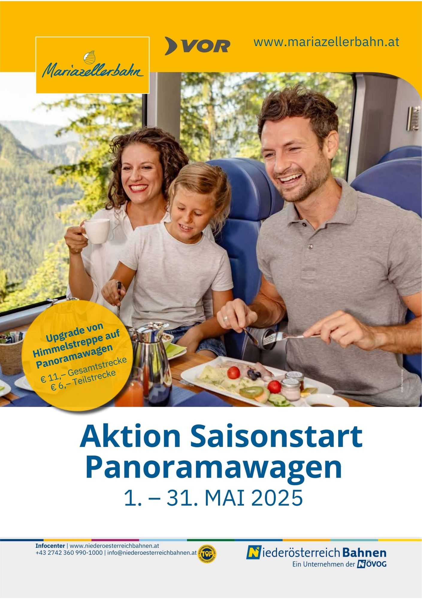 Saisonstart-Aktion Panoramawagen