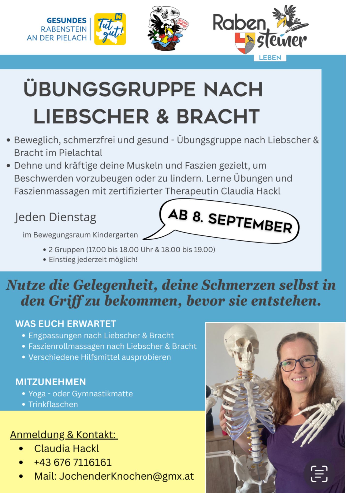 Übungsgruppe nach Liebscher & Bracht in Rabenstein