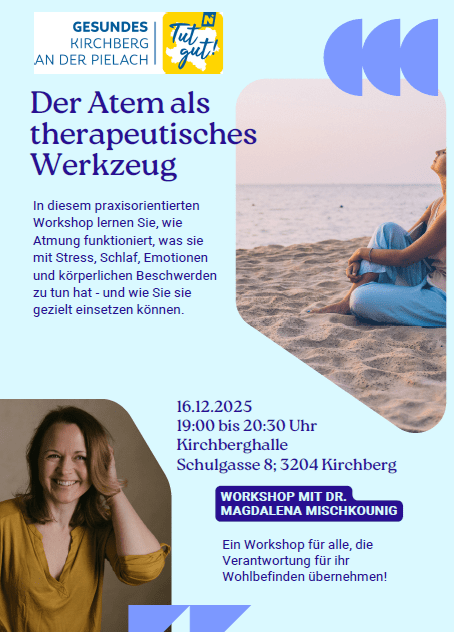 Vortrag "Der Atem als therapeutisches Werkzeug"